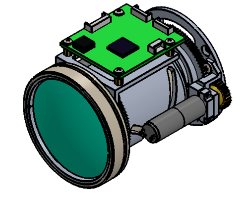 18mm to 275mm f/5.5 Continuous Zoom MWIR Thermal Camera Lenses, for Cooled Detector